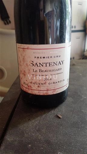 Borgogna Santenay Premier Cru Vincent Girardin Le Beauregard 2014