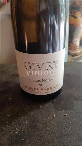 Burgundi Givry Michel Sarrazin Sans Nom 2020
