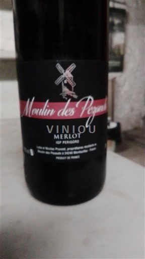 Aquitania y Charentes Périgord Moulin des Pezauds Merlot 2022