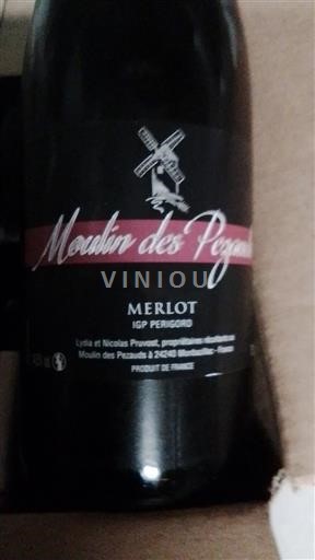 Aquitania y Charentes Périgord Moulin des Pezauds Merlot 2023