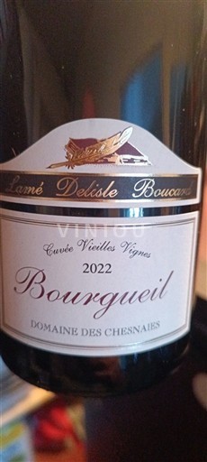 Thung lũng sông Loire Bourgueil Lamé Delisle Boucard Vieilles Vignes 2022
