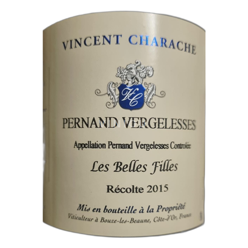 Borgogna Pernand-Vergelesses Vincent Charache Les Belles Filles 2015