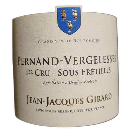 Burgundi Pernand-vergelesses Domaine Jean Jacques Girard 1er Cru Sous Frétilles 2018