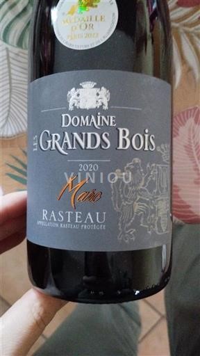 Rhône Valley Rasteau Domaine Les Grands Bois Marc 2020