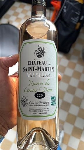 Provence Côtes-de-provence Cru Classé Château Saint-Martin R%c3%a9serve des Gentes Dames 2024