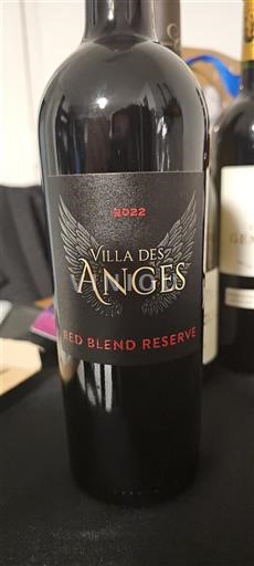 Languedoc-Roussillon Pays d'Oc Villa des Anges Red Blend Reserve 2022