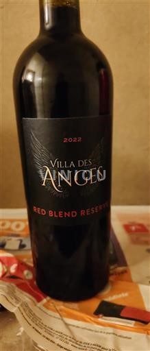 Languedoc-Roussillon Pays d'Oc Villa des Anges Red Blend Reserve 2022