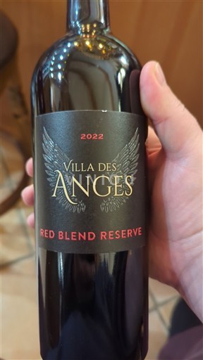 Languedoc-Roussillon Pays d'Oc Villa des Anges Red Blend Reserve 2022