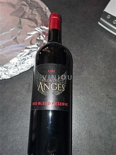 Лангедок та Руссійон Паї д'Ок Villa des Anges Red Blend Reserve 2022