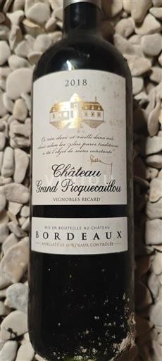 Bordeaux Château Grand PicqueCaillou 2018