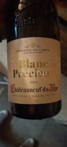 Thung lũng Rhône Châteauneuf-du-pape Domaine Comte Blanc Précieux 2024