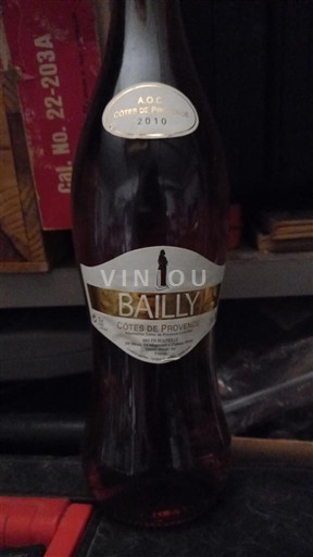 Provence Côtes-de-Provence Bailly 2010