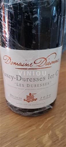 Bourgondië Auxey-Duresses Premier Cru Domaine Diconne Les Duresses 2020
