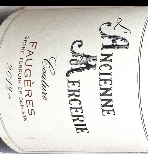 Languedoc Faugères Domaine L'Ancienne Mercerie Couture 2019