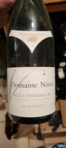 Burgundsko Rully Premier Cru Domaine Ninot Marissou 2022