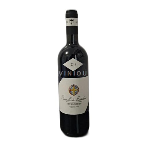 Toscana Brunello di Montalcino. Fattoria dei Barbi Vigna del Fiore 2015