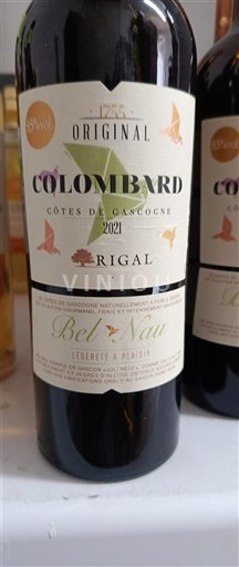 Südwestfrankreich Côtes de Gascogne Rigal Bel À Vue 2021