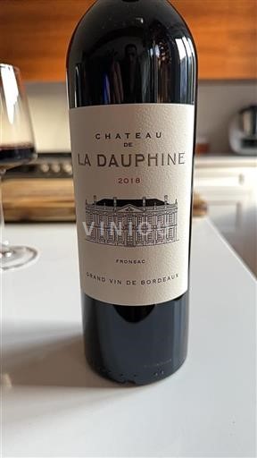 Burdeos Fronsac Château de la Dauphine 2018