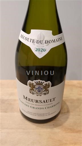 Borgoña Meursault Clos des Grands Charrons 2020