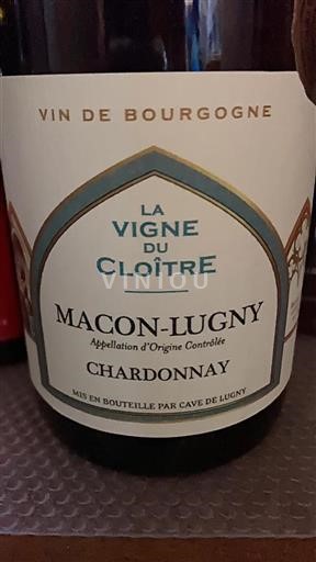 Burgund Mâcon und Mâcon-Dörfer Cave de Lugny La Vigne du Cloître 2023