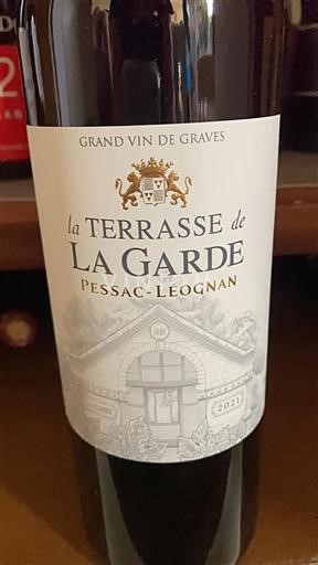Bordeaux Pessac-Léognan Domaine La Garde La Terrasse de La Garde 2021