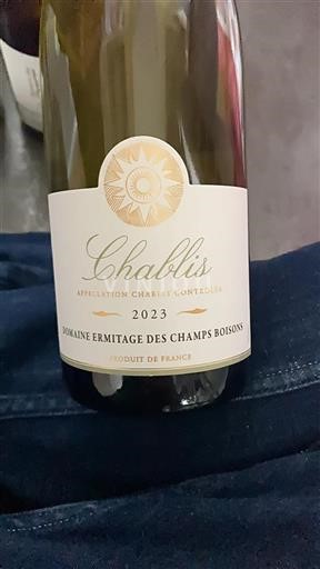 Burgundy Chablis Domaine Ermitage des Champs Boisins 2023