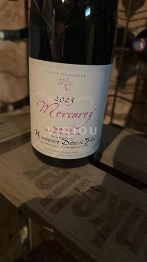 Burgundsko Mercurey Monneret Père & Fils 2023