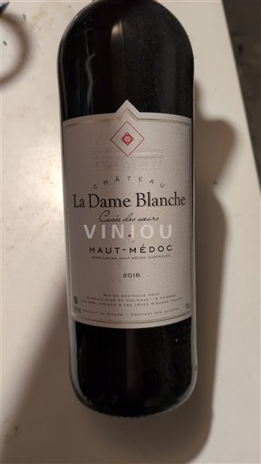 Bordeaux Haut-Médoc Château La Dame Blanche des Sœurs 2016