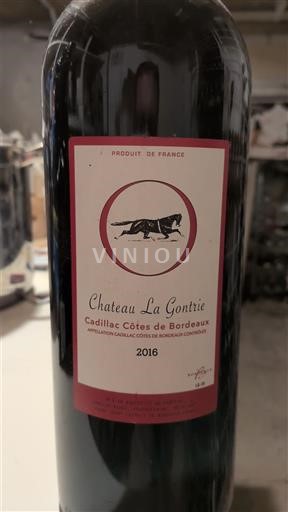 Bordeaux Cadillac-côtes-de-bordeaux Château La Gontrie 2016