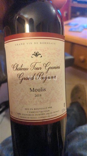 Burdeos No especificado Château Tour Grains Grand Poujeaux 2019
