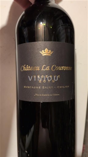 Bordeaux Montagne Saint-Émilion La Couronne Réserve 2019