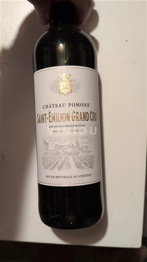 Burdeos Saint-Émilion Gran Cru Grand Cru Château Pomone Sin añada