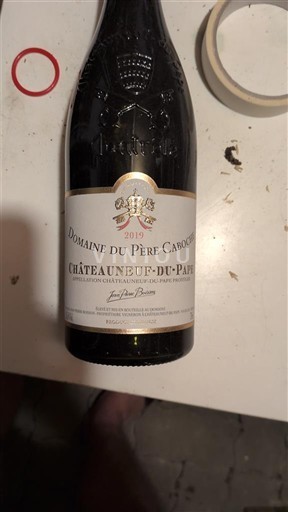 Thung lũng Rhône Châteauneuf-du-pape Domaine Père Caboche 2019