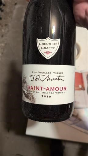 Beaujolais Saint-Amour Père Martin Coeur de Grappe - Les Vieilles Vignes 2019