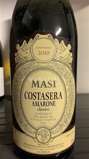 Vénétie Amarone della Valpolicella Masi Costasera Amarone Classico 2010