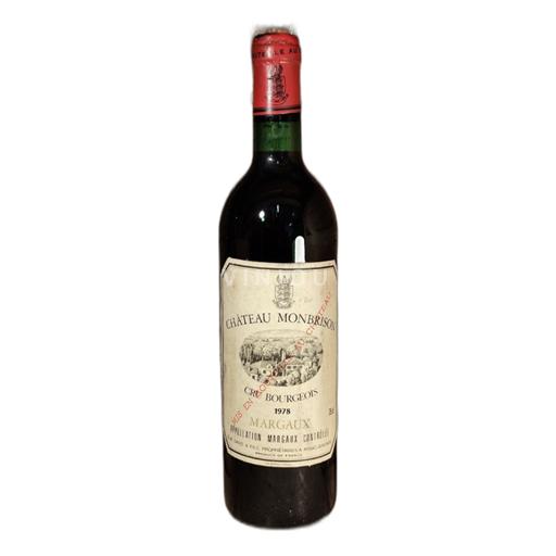 Bordeaux Margaux Château Monbrison 1978