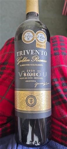 Mendoza Nespecificat Trivento Golden Reserve 2020