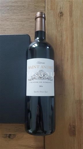 Bordeaux Lalande-de-Pomerol Château Saint-André 2016