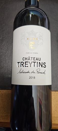 Bordeaux Lalande-de-Pomerol Château Treytins 2018
