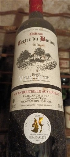 Burdeos Blaye-Côtes de Burdeos Château Teyssier du Boilon 2018