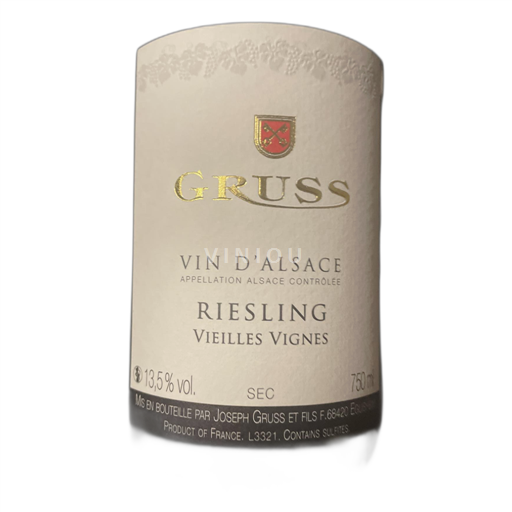 Alsace Không được chỉ định Gruss Vieilles Vignes 2023