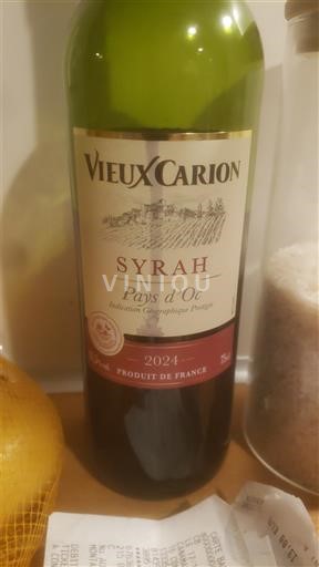 Languedoc-Roussillon Pays d'Oc Les Vins du Littoral Vieux Carion 2024