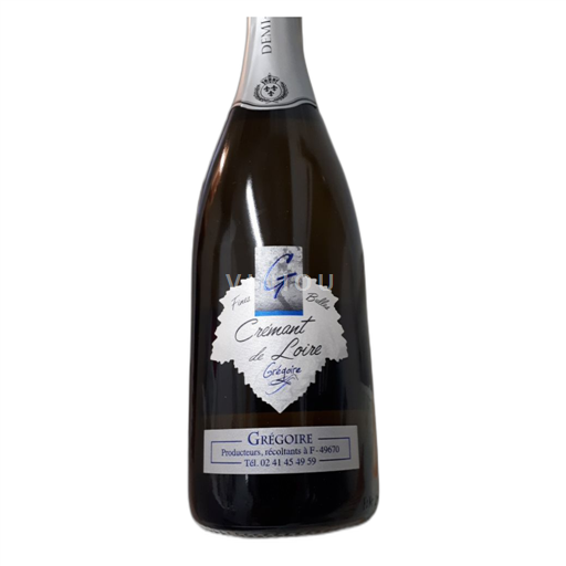 Thung lũng sông Loire Vignoble GRÉGOIRE Crémant de Loire Không niên vụ