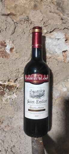 Bordeaux Saint-Émilion Chantet Blanet 2007