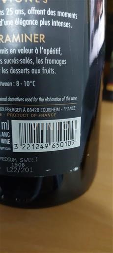 Alsace Unspecified Grand Cru Wolfberger Gewurztraminer 2020