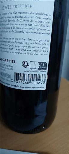 Langvedok Faugères Roc Castel Prestige 2023