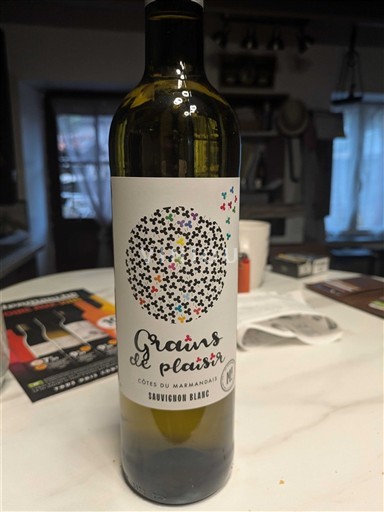 Lounais-Ranska Côtes-du-Marmandais Grains de plaisir 2024