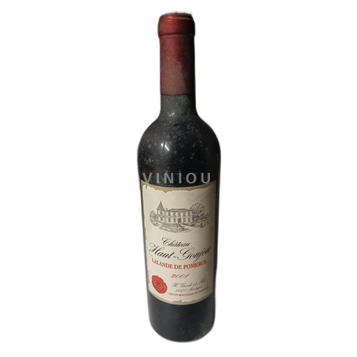 Bordéus Lalande-de-Pomerol Château Haut-Goujon 2001