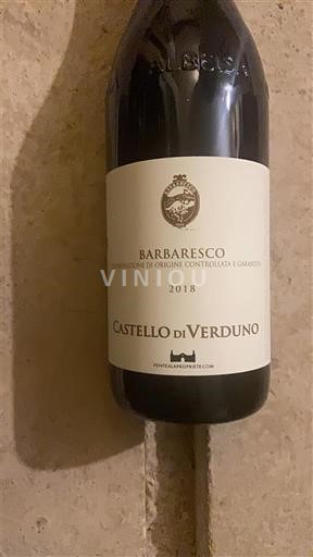 Piedmont Wines Barbaresco Castello di Verduno 2018