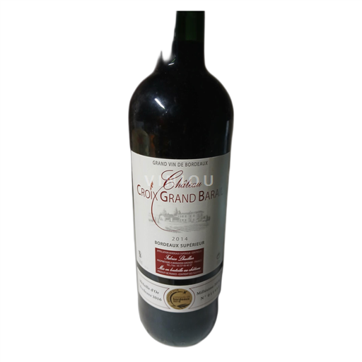 Bordéus Bordeaux Superior Château Croix Grand Barail 2014